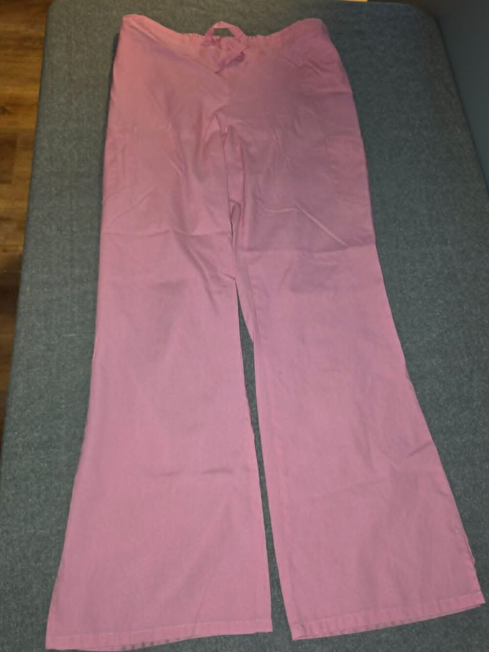 Jasco Pink Scrub Pants Women's Small Elastic Waist Drawstring